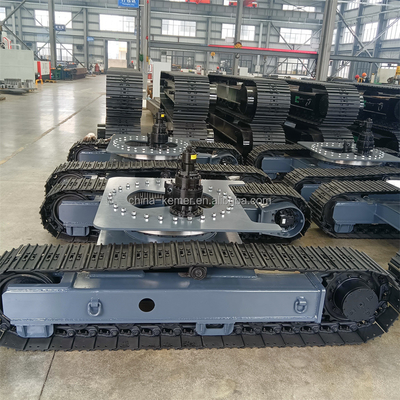 Staal spoor onderstel kruiper chassis voor 8 ton graafmachine beton pomp truck