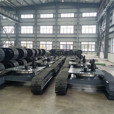 Staal spoor onderstel kruiper chassis voor 8 ton graafmachine beton pomp truck