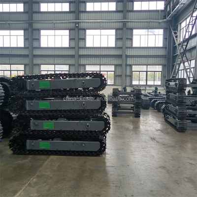 Staal spoor onderstel kruiper chassis voor 8 ton graafmachine beton pomp truck