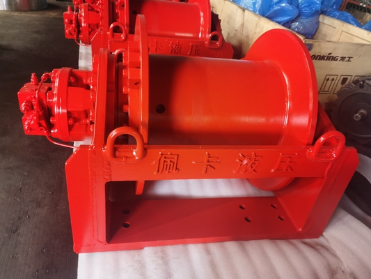 650KN capaciteit staal hydraulische lier kabel trommelhef voor zware toepassingen