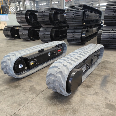 Gepersonaliseerd bouw rubber staal getraceerd chassis systeem voor boerderijen en duurzaam
