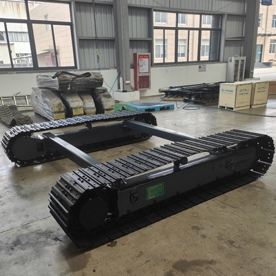 Andere 4T 6T 8T 10T stalen spooronderstel voor boormachine-crawler