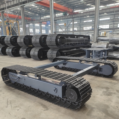 Andere 4T 6T 8T 10T stalen spooronderstel voor boormachine-crawler