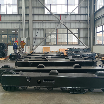 25 ton zwaar staal spooronderstel voor industriële machines en stevig onderstel