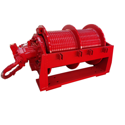 Industriële kwaliteit 0-650KN Vermogen Hydraulische motor Dubbele trommelwinch voor industriële
