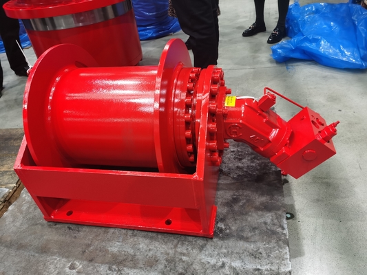 Capaciteit 0-650KN AUTO Hydraulische windscherm mooring winch voor zeeschepen