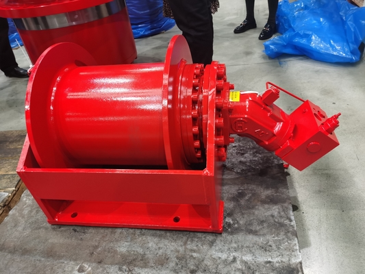 Capaciteit 0-650KN AUTO Hydraulische windscherm mooring winch voor zeeschepen