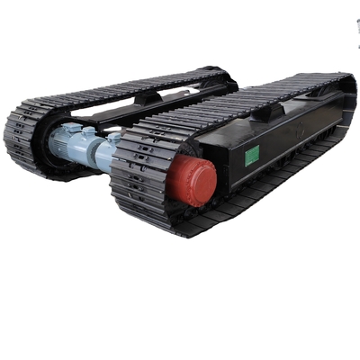 Hydraulische motor elektrische aandrijving staal spooronderstel voor machines voor zware apparatuur