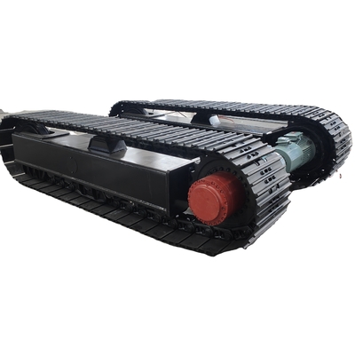 Hydraulische motor elektrische aandrijving staal spooronderstel voor machines voor zware apparatuur