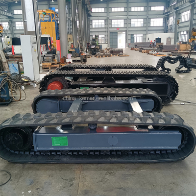 Deel nr. KRT1500 Chassis voor graafmachines met rubberen spoor 5 ton voor industriële toepassingen