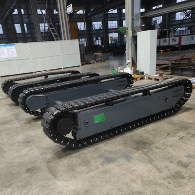 Bescherm de weg met onze staal kruipende chassis spoor onderstel en rubberen schoenen