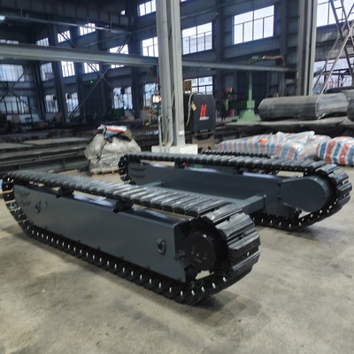 Bescherm de weg met onze staal kruipende chassis spoor onderstel en rubberen schoenen