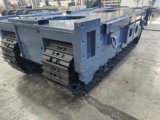 Bouwmaterialen winkels Custom Steel Crawler Track Onderstel met hydraulische motor