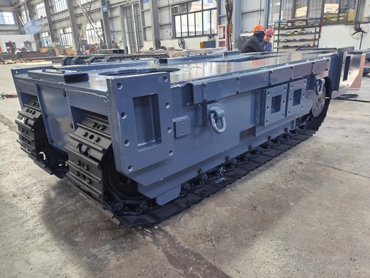 Bouwmaterialen winkels Custom Steel Crawler Track Onderstel met hydraulische motor