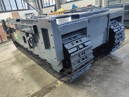 Bouwmaterialen winkels Custom Steel Crawler Track Onderstel met hydraulische motor