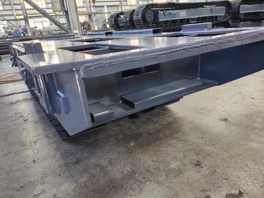 Bouwmaterialen winkels Custom Steel Crawler Track Onderstel met hydraulische motor