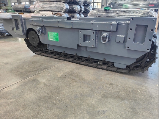 Bouwmaterialen winkels Custom Steel Crawler Track Onderstel met hydraulische motor