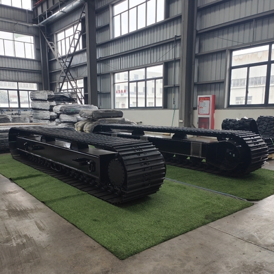 Machinery Repair Shops Steel Crawler Track Onderstel voor Track Mobile Crusher