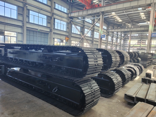 Machinery Repair Shops Steel Crawler Track Onderstel voor Track Mobile Crusher