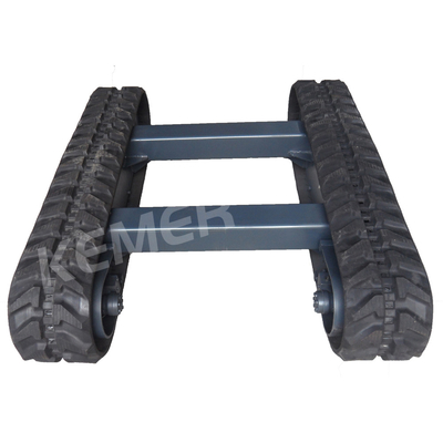 KRT1500 8 ton Rubber Crawler Tracked Chassis Onderstel voor machinewerkplaatsen