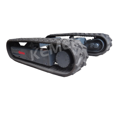 KRT1500 8 ton Rubber Crawler Tracked Chassis Onderstel voor machinewerkplaatsen