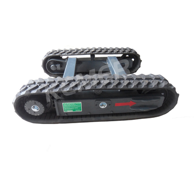 KRT1500 8 ton Rubber Crawler Tracked Chassis Onderstel voor machinewerkplaatsen
