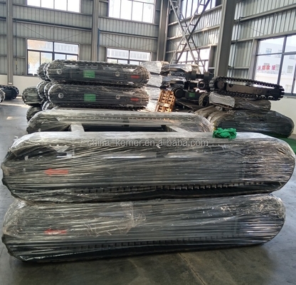 KRT1500 8 ton Rubber Crawler Tracked Chassis Onderstel voor machinewerkplaatsen