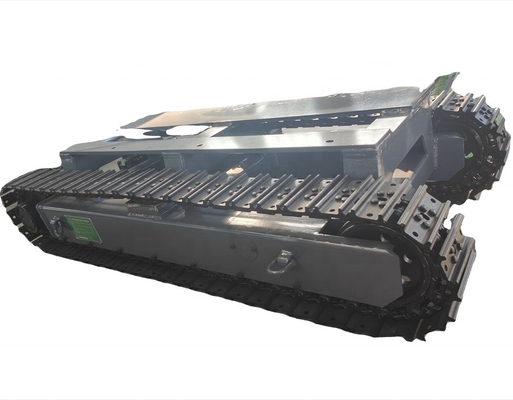 Op maat gemaakte Mini Small Steel Rubber Crawler Track Chassis voor Mining Excavator Drilling Rig