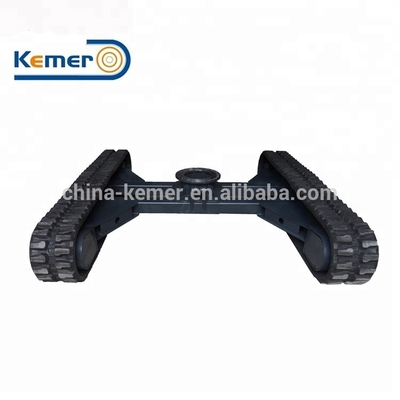 KRT3000 Mini Rubber Track Chassis Crawler Track Onderstel voor transportapparatuur voor kleine ladingen