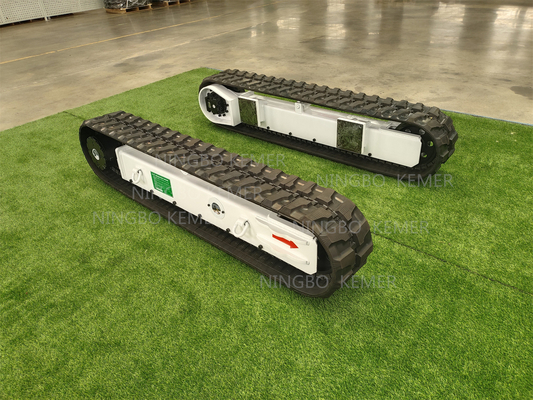 Video-technische ondersteuning Onderstel van kleine tonnen rubberen spoor voor graafmachines