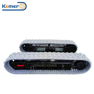HYDRAULIC DRIVE Motor Model Mini Rubber Track Chassis voor mijnen graafmachine KRT3000