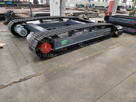 Elektromotorstaal spooronderstel voor graafmachines en boormachines