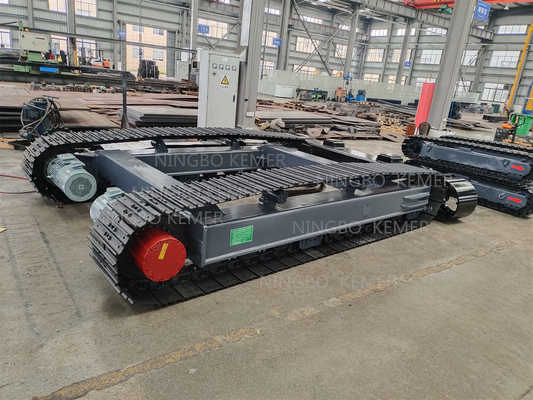 Elektromotorstaal spooronderstel voor graafmachines en boormachines
