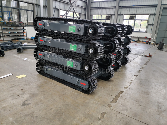 Onderstel van motorkracht van staalspuren voor buigmachines en boormachines