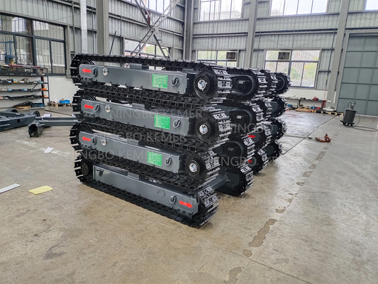 Onderstel van motorkracht van staalspuren voor buigmachines en boormachines
