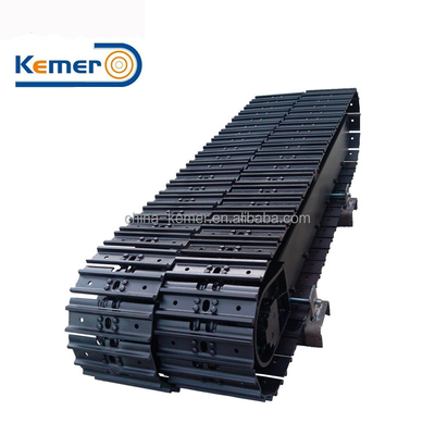 Rustvrij staal 3.5T kleine lading boorplatformen met 101,6 Pitch Crawler Track onderstel