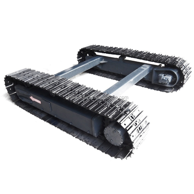Flexible hydraulische aandrijving staal spoor onderstel voor glad terrein aanpassing