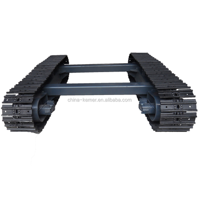 Flexible hydraulische aandrijving staal spoor onderstel voor glad terrein aanpassing