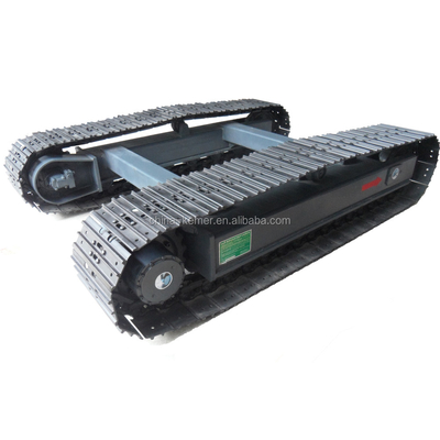 Flexible hydraulische aandrijving staal spoor onderstel voor glad terrein aanpassing