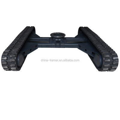 Onderstel met rubberband met hydraulische transmissie voor een laadvermogen van 1000-10000 kg