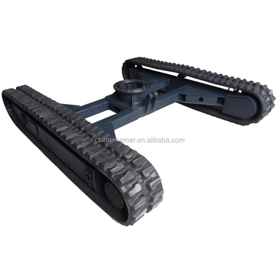 Onderstel met rubberband met hydraulische transmissie voor een laadvermogen van 1000-10000 kg