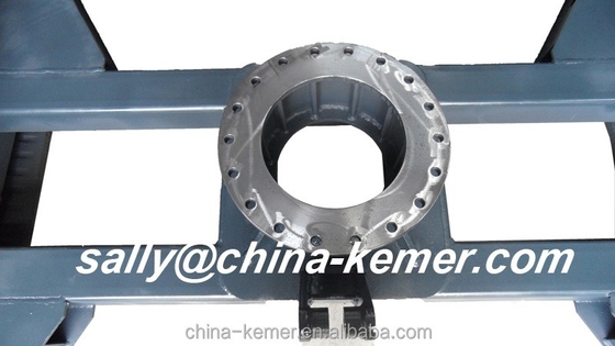 Onderstel met rubberband met hydraulische transmissie voor een laadvermogen van 1000-10000 kg