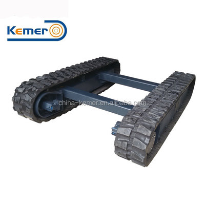 1.5T Laadcapaciteit Rubber Track System Ontworpen voor 30% gradatie en aangepast