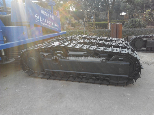 7 ton boorplatformen met aanpasbaar rubberen spoor