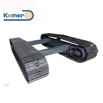 7 ton boorplatformen met aanpasbaar rubberen spoor