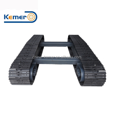 7 ton boorplatformen met aanpasbaar rubberen spoor