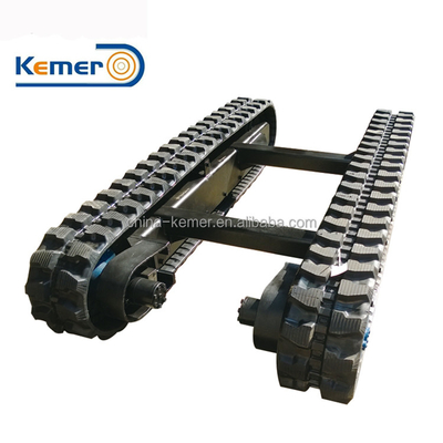 Rubber Running Track System met 300 mm baanbreedte en snelheid 2 km/u