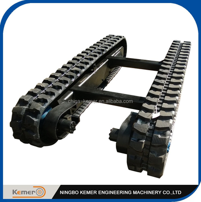 Rubber Running Track System met 300 mm baanbreedte en snelheid 2 km/u