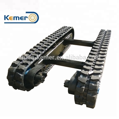 Verkrijgbare online ondersteuning van rubbercrawler-trackschassis voor productie-installaties