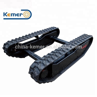 23.5/14.7 ml/r Onderstel van rubber met motor met verplaatsing voor boormachine-crawler